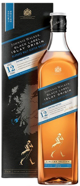 Johnnie Walker 12 Black Label Islay Origin