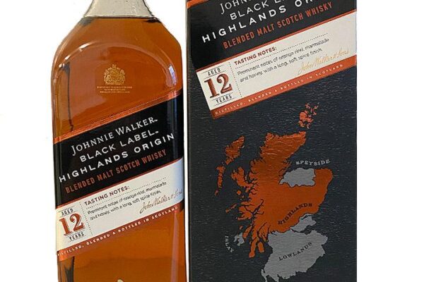 Johnnie Walker Black Label 12 Origin Highlands