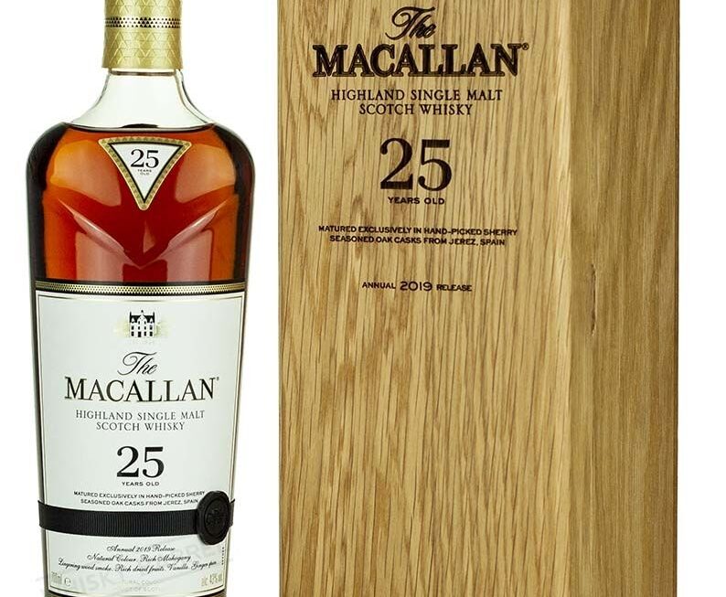 Macallan 25 Sherry Cask 2019